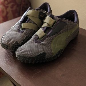 Puma US 9 Gray and green